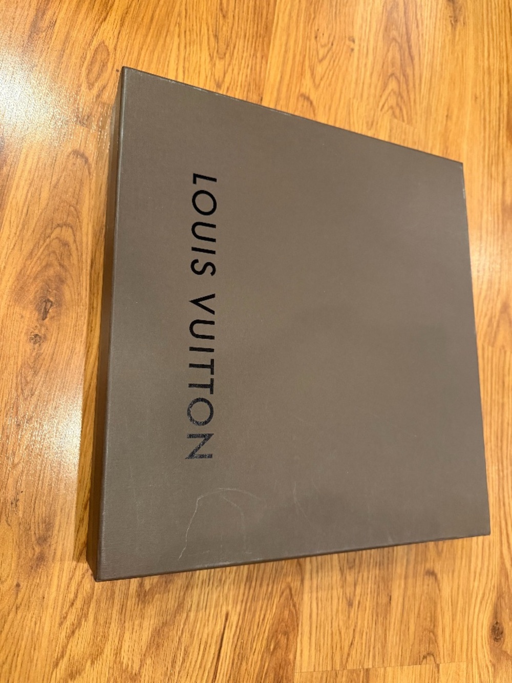 Louis Vuitton cardboard box - authentic - some signs of wear